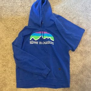 Silver Mountain hoodie size large